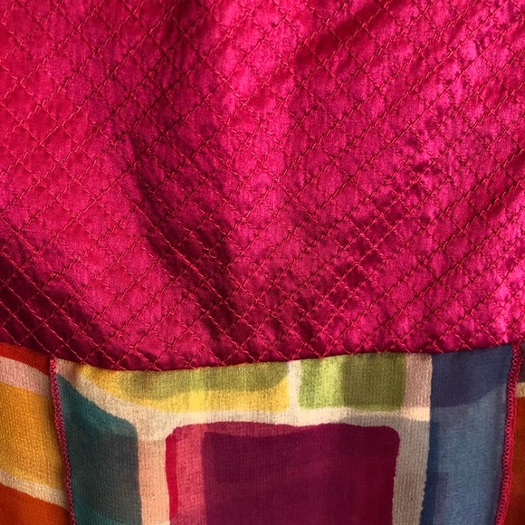 isabela d. Multi-Colored blocks skirt - Picture 2 of 5